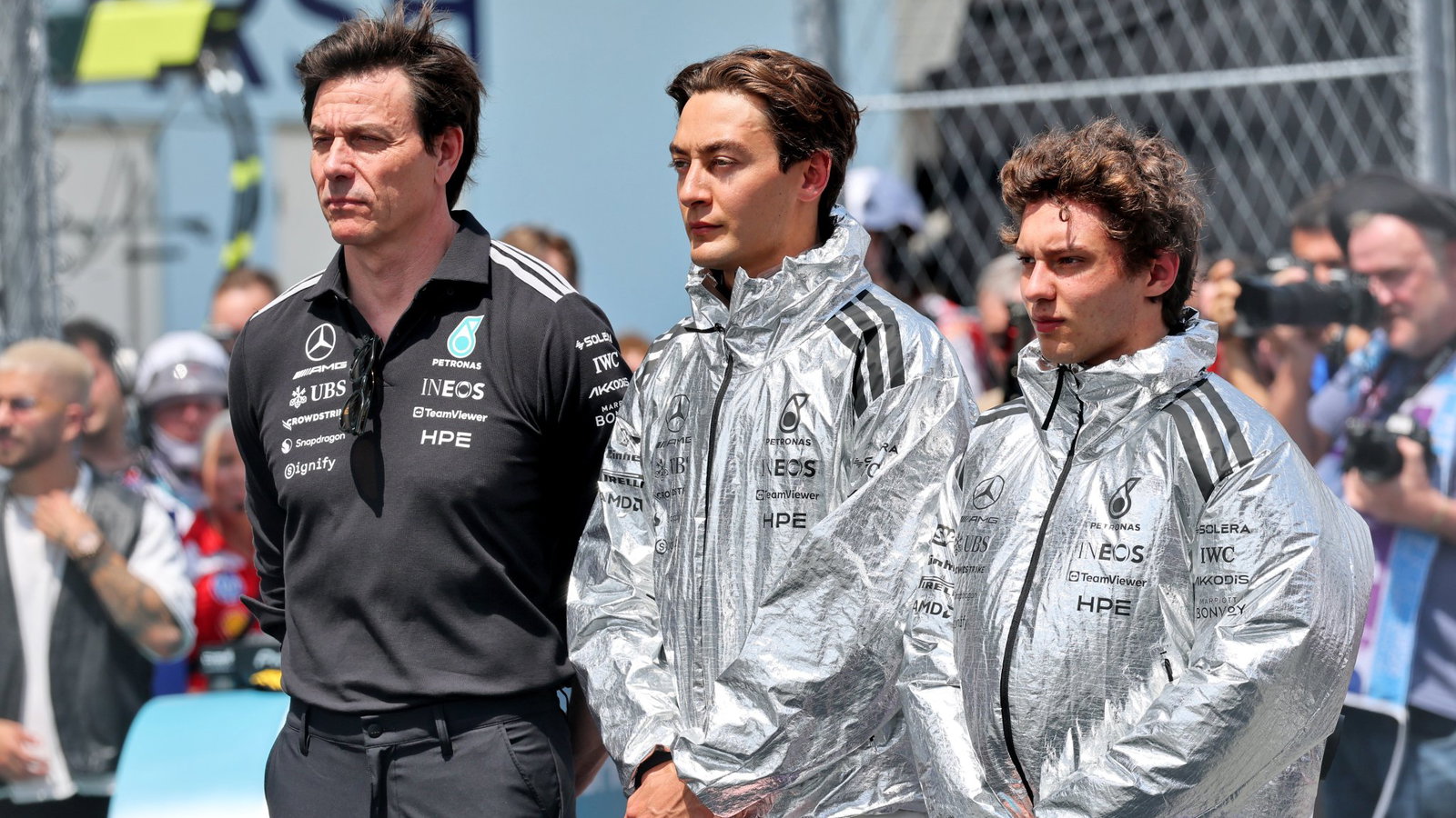 Wolff will not tolerate things getting heated in the Mercedes camp