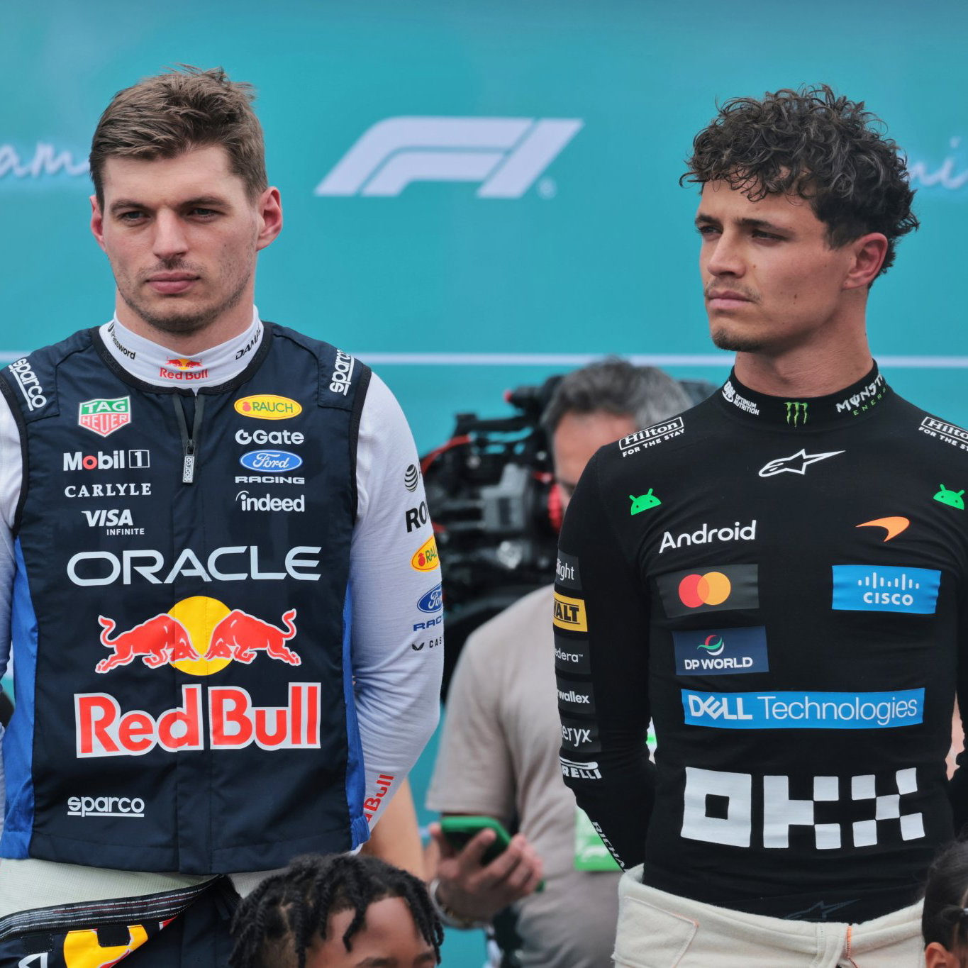 Norris and Verstappen in Miami