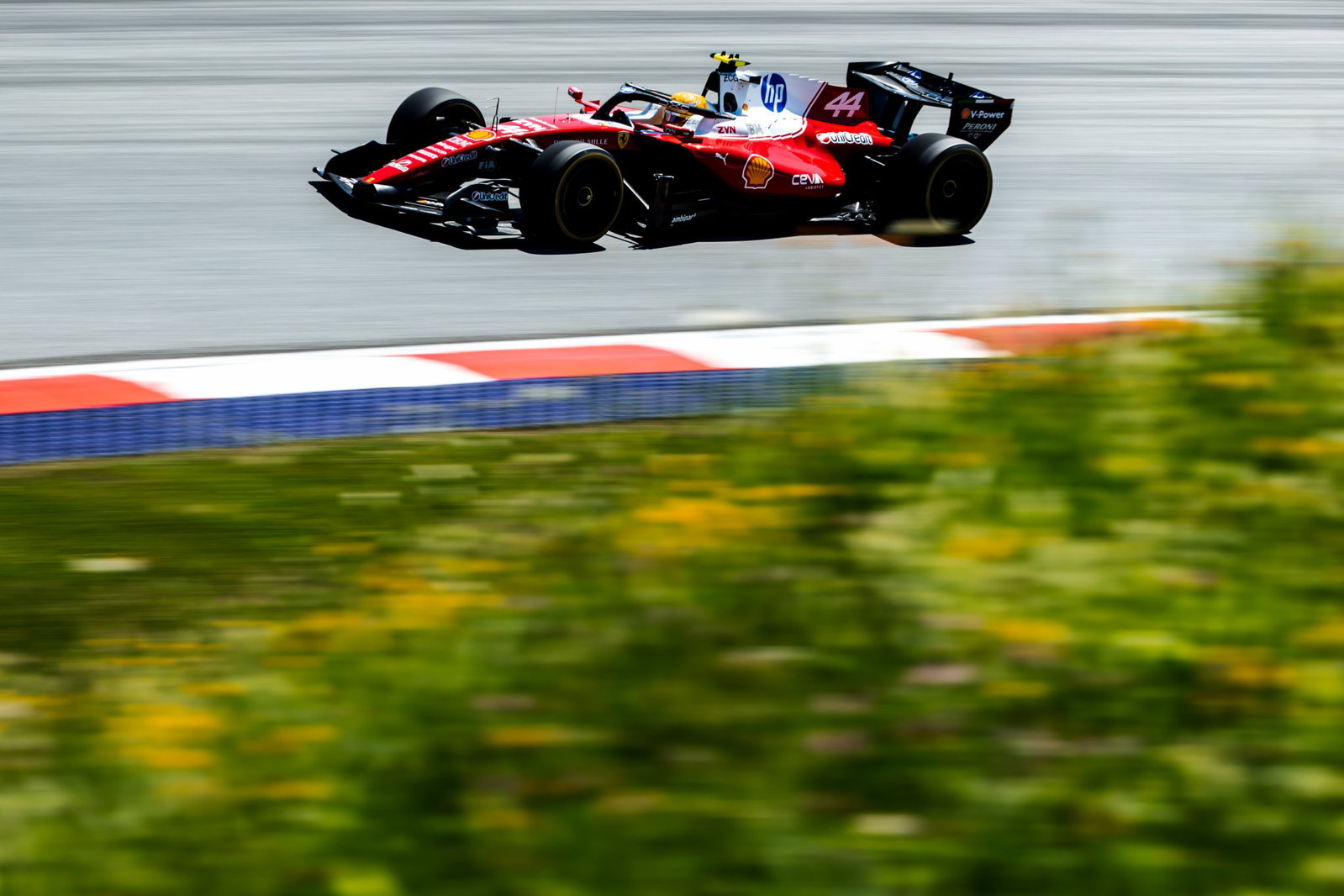 La gran debilidad de Ferrari está en las rectas 