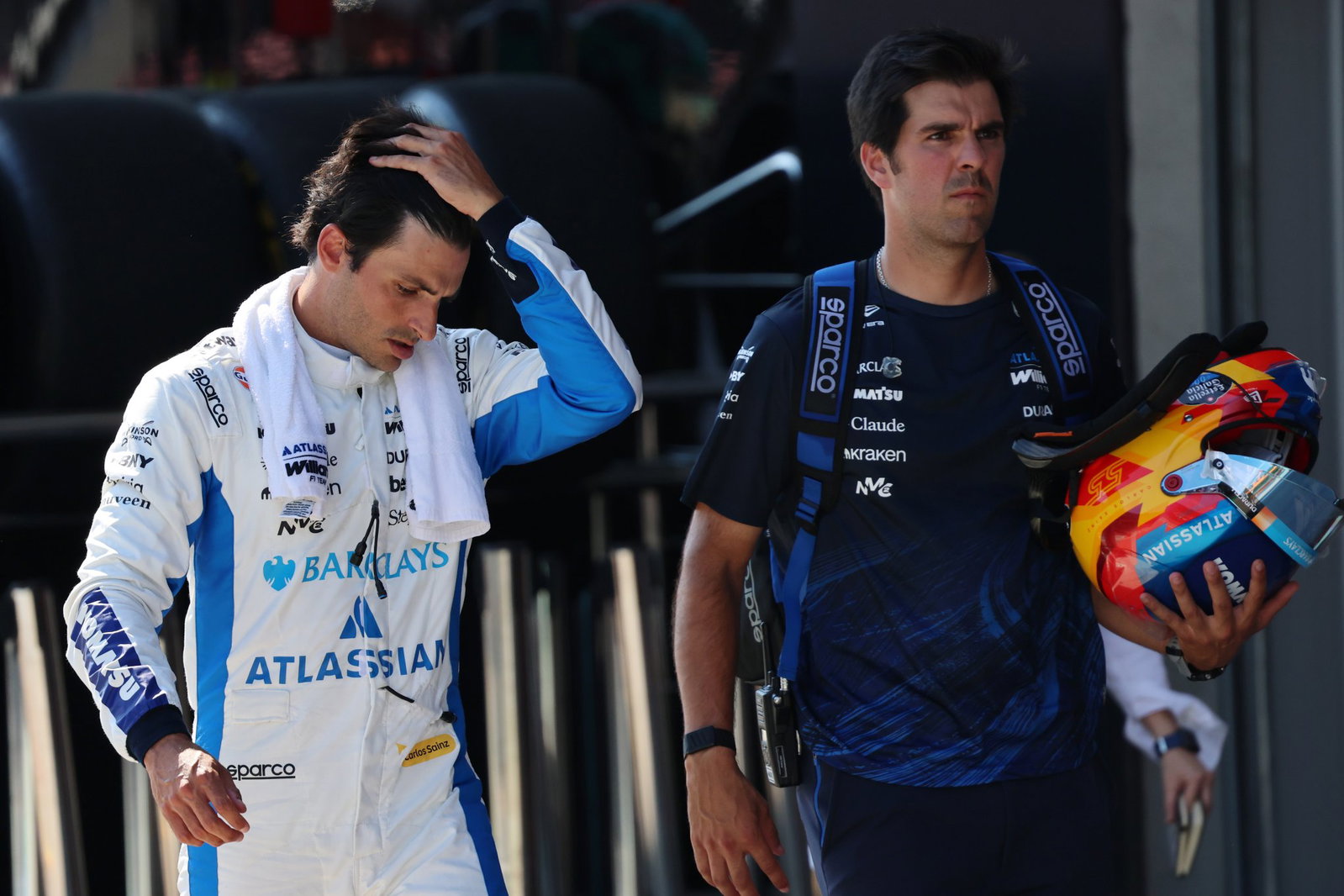 Carlos Sainz at the Austria Grand Prixc