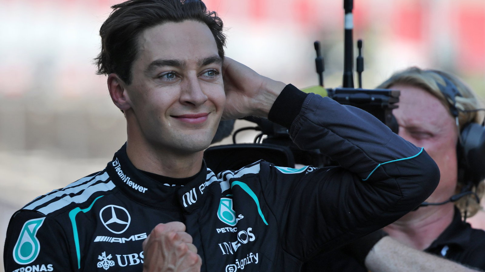 George Russell took pole and a grand prix win in Austria