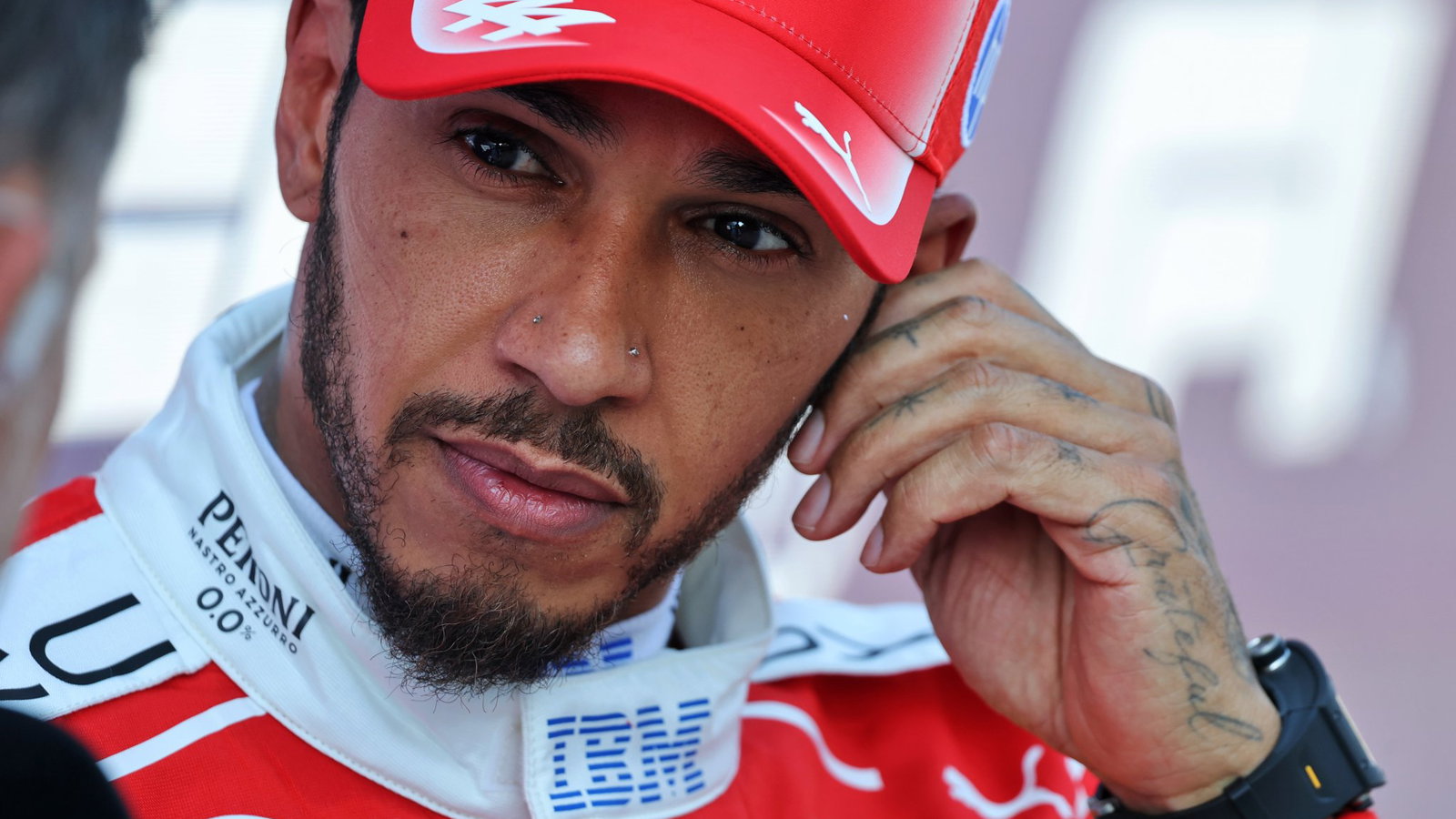 Hamilton says Ferrari has work to do to catch Mercedes 
