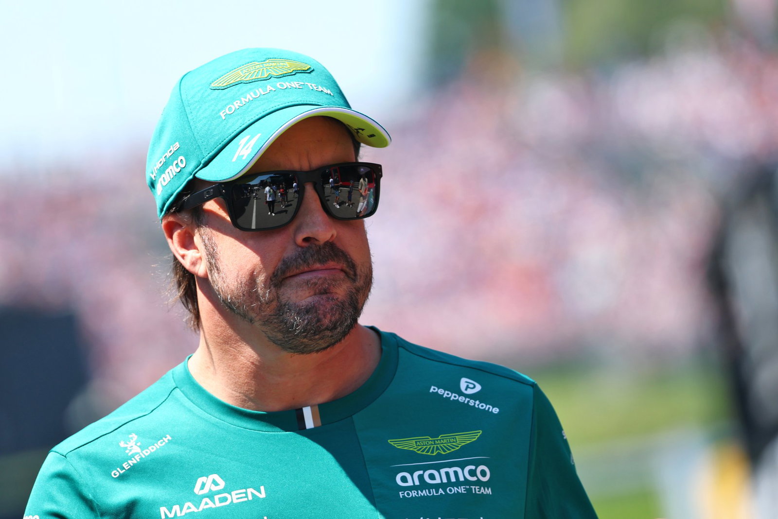 Alonso gave his thoughts on the new Aston Martin upgrades