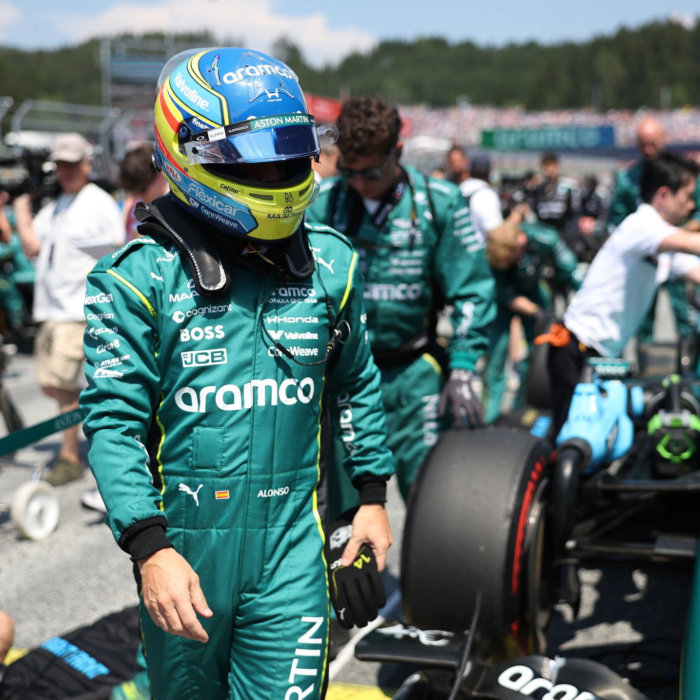 Fernando Alonso, Aston Martin, 2026 Austrian GP
