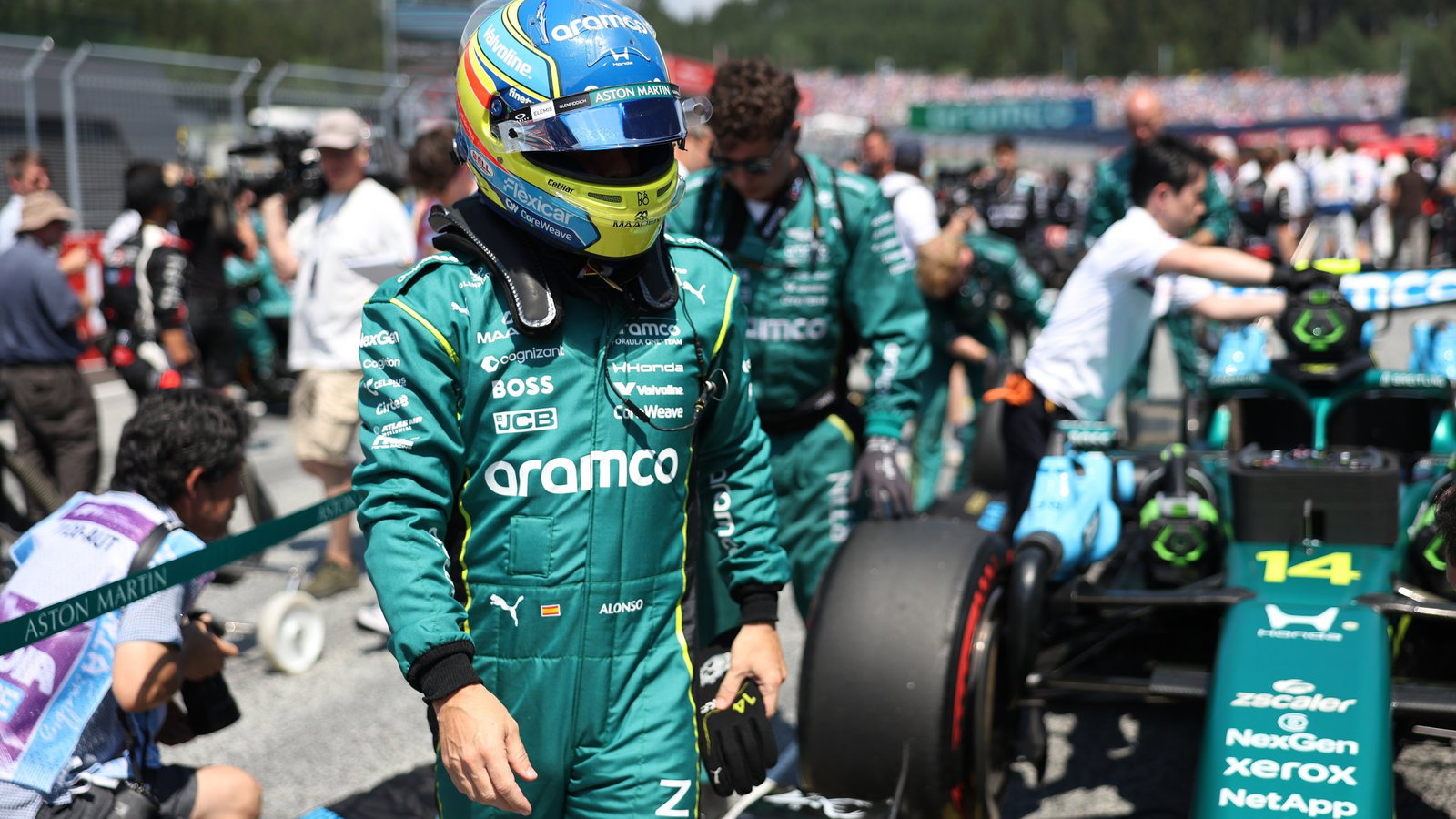 Fernando Alonso, Aston Martin, 2026 Austrian GP