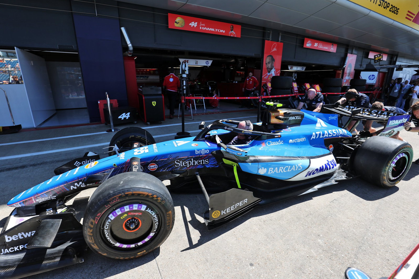 Williams has a new front wing for its home race