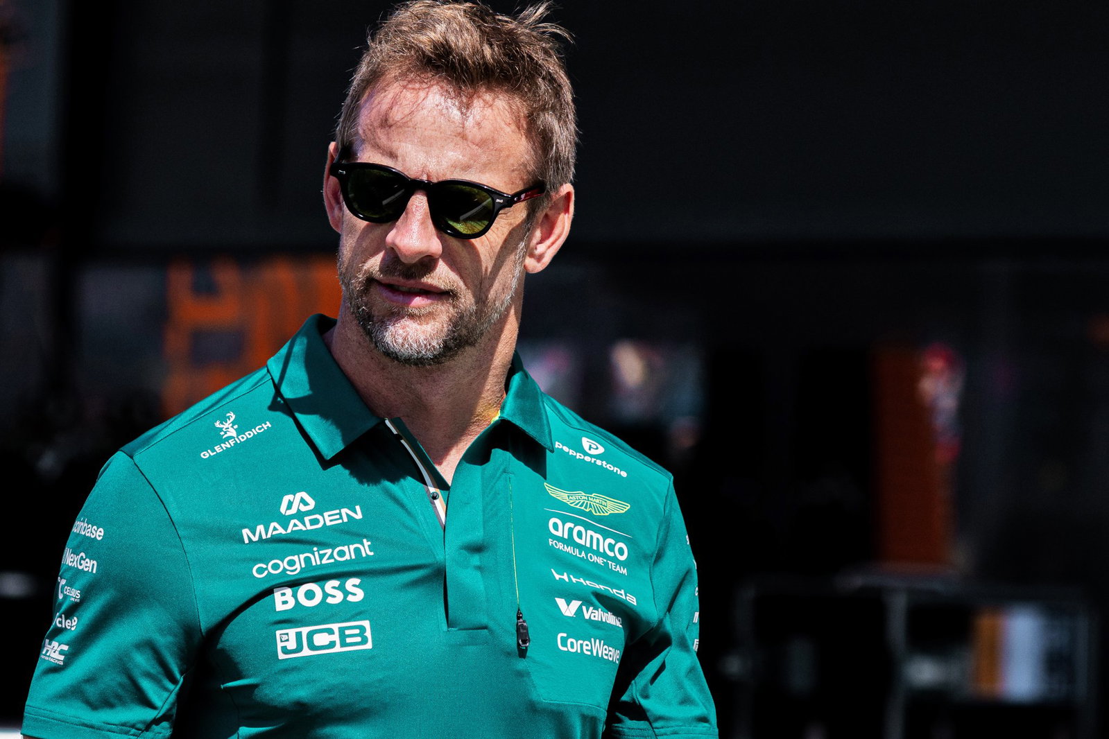 Button is a team ambassador with Aston Martin