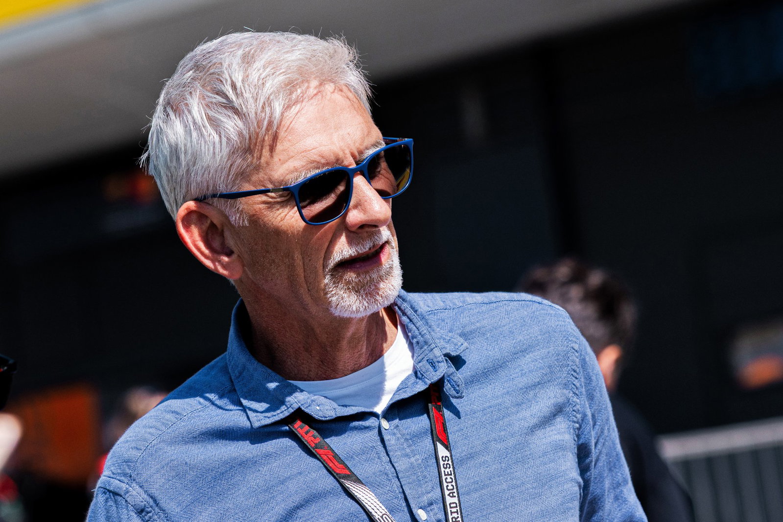 Hill in the F1 paddock