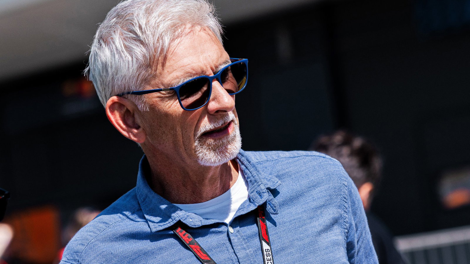 Hill in the F1 paddock