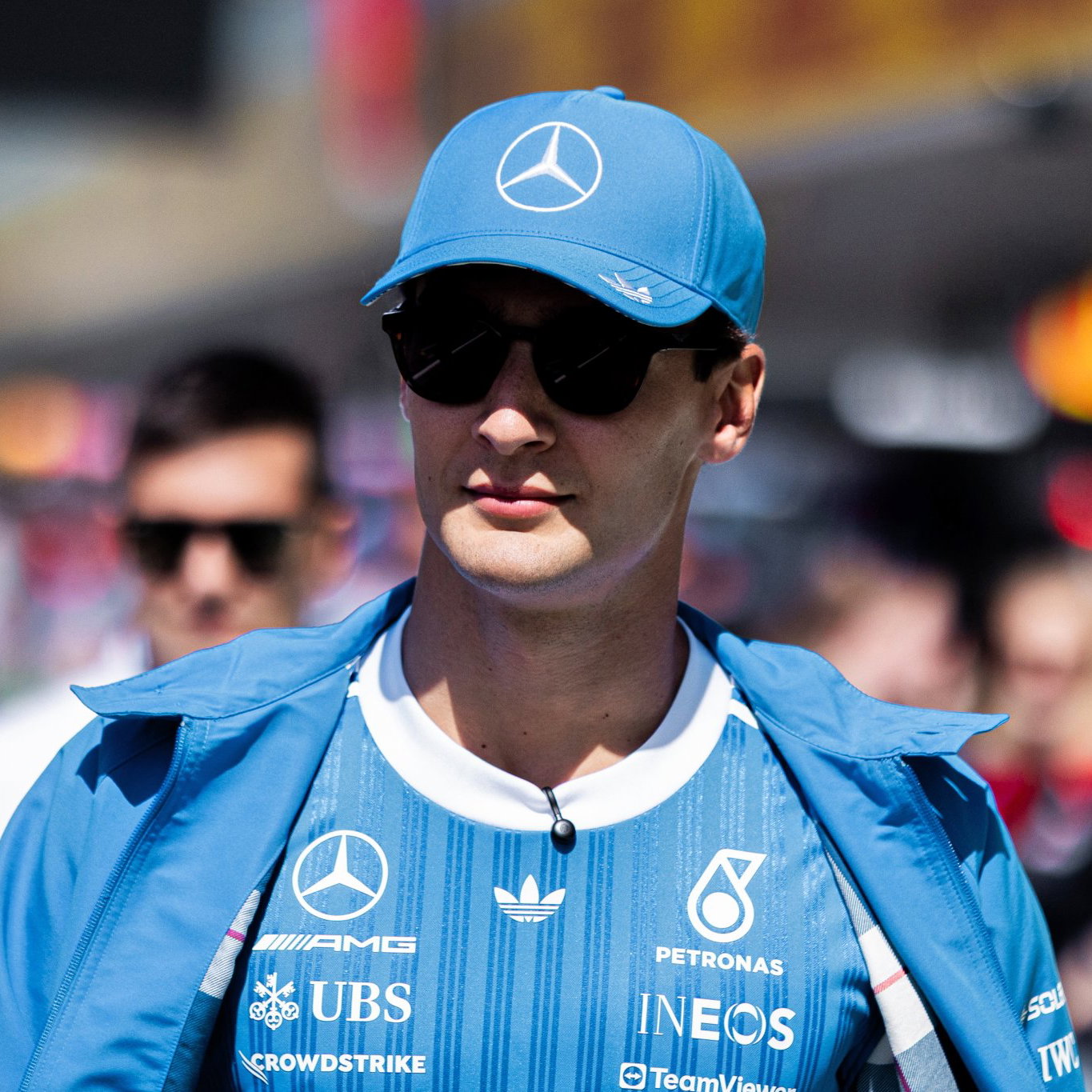 Russell qualified fifth for the Silverstone sprint race