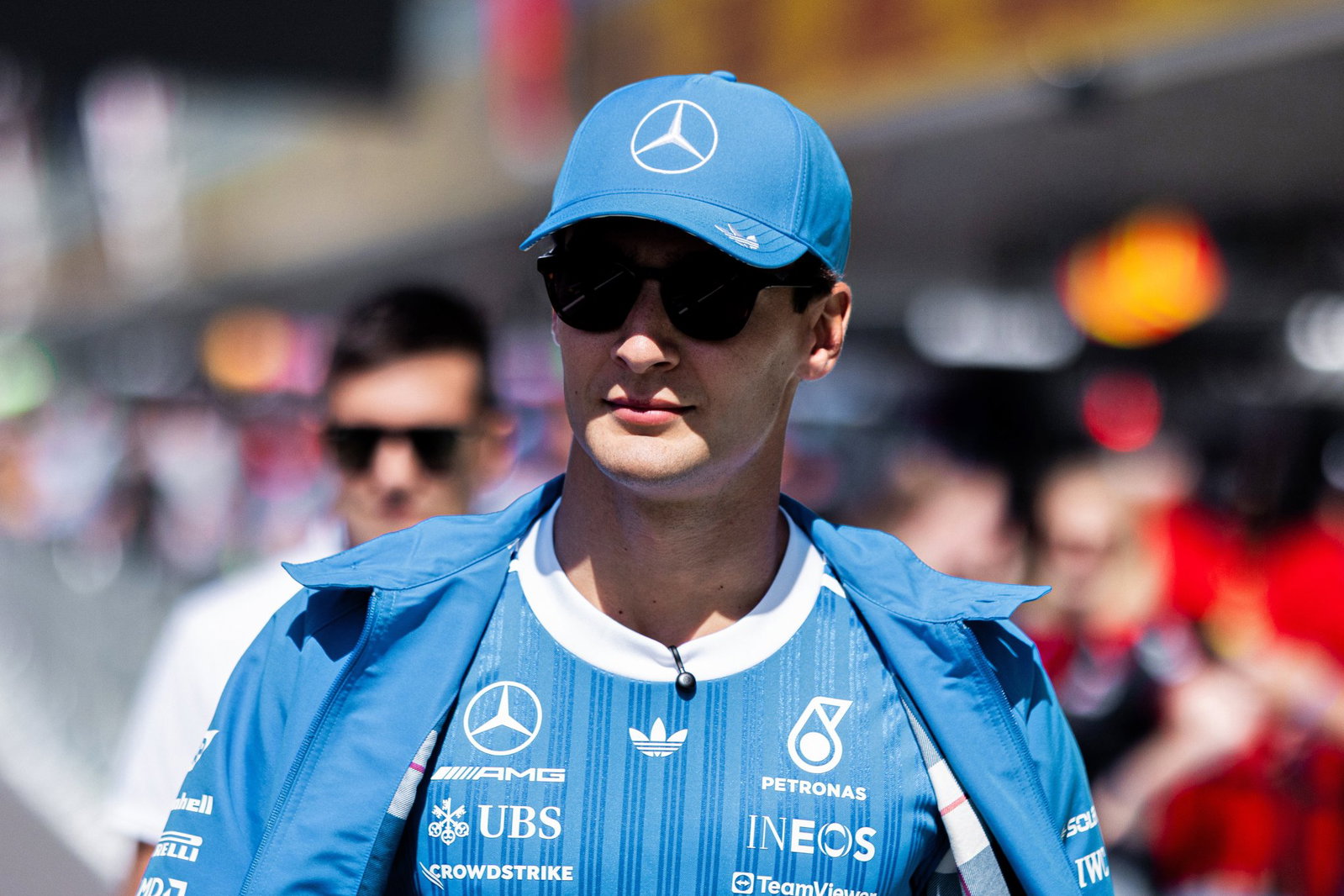 Russell qualified fifth for the Silverstone sprint race