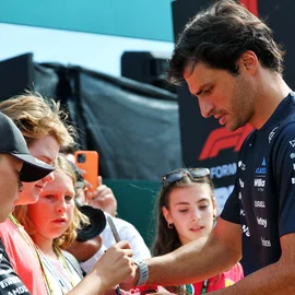 Sainz at Silverstone