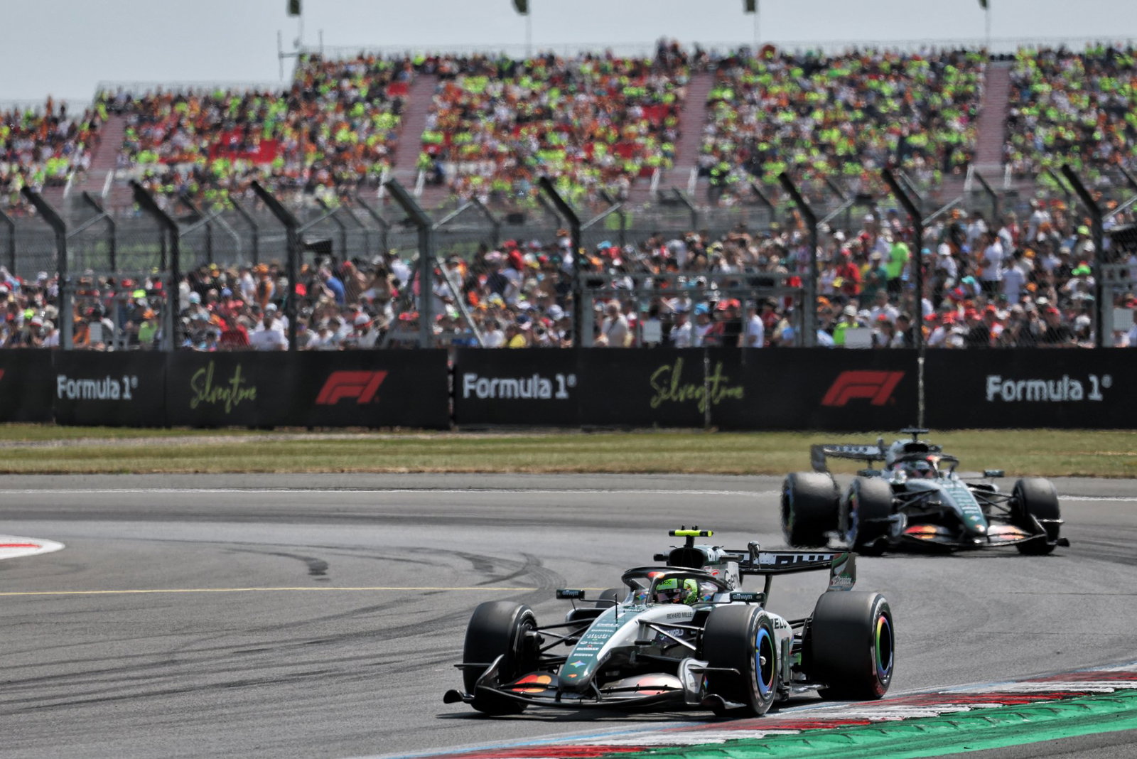 Norris finished P4 in McLaren's special livery at Silverstone