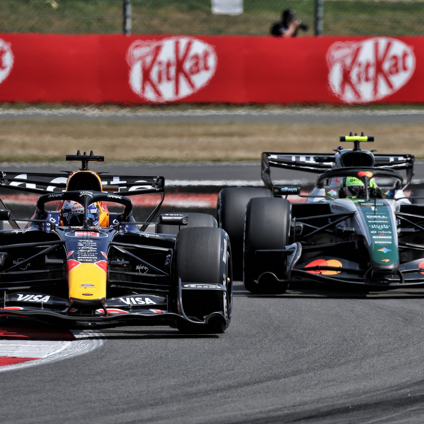 Verstappen has been linked with McLaren in recent weeks 