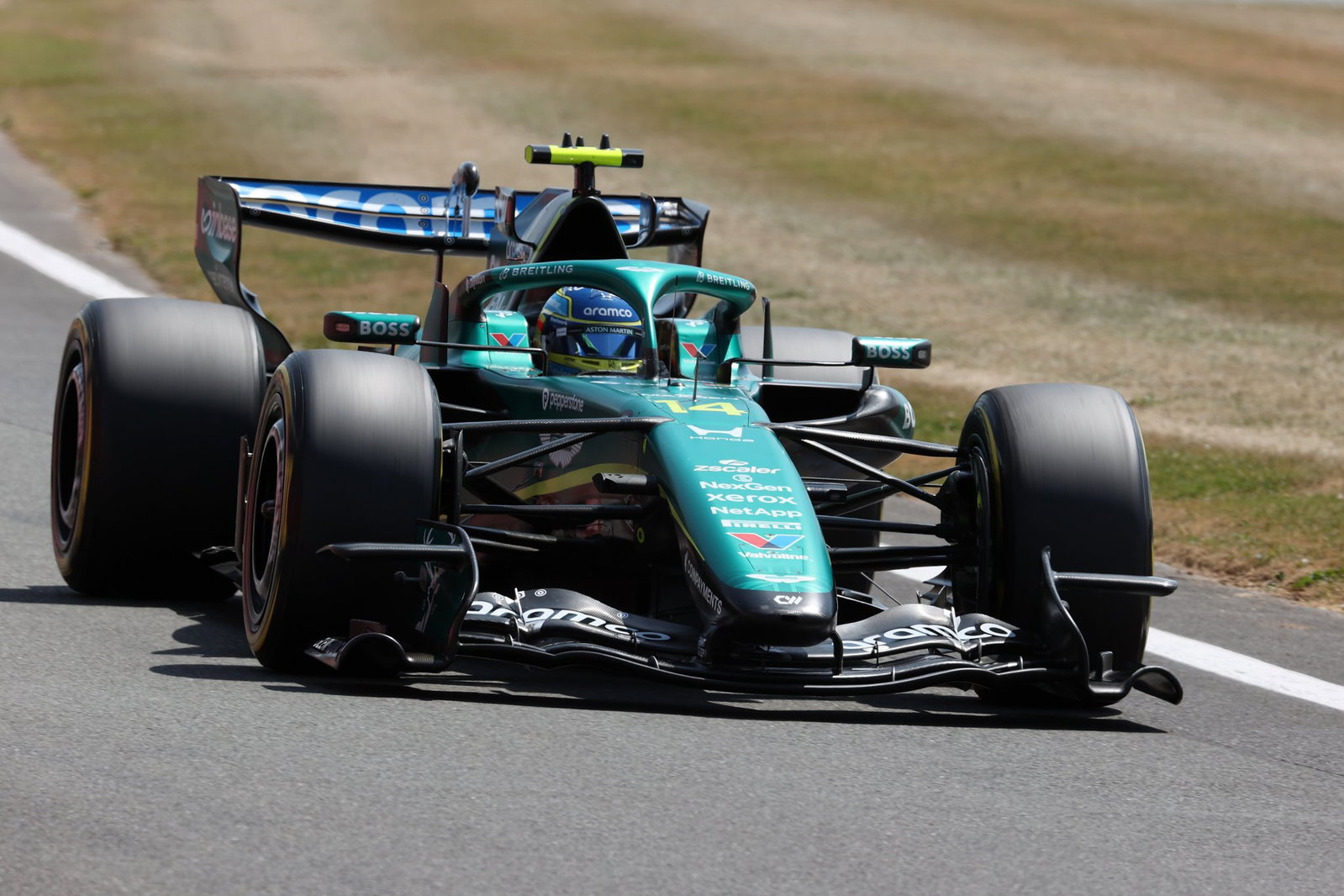 Alonso at Silverstone