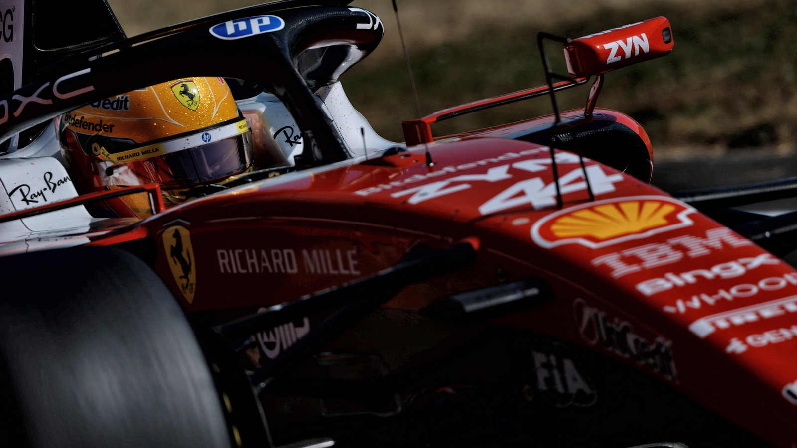 Hamilton at Silverstone