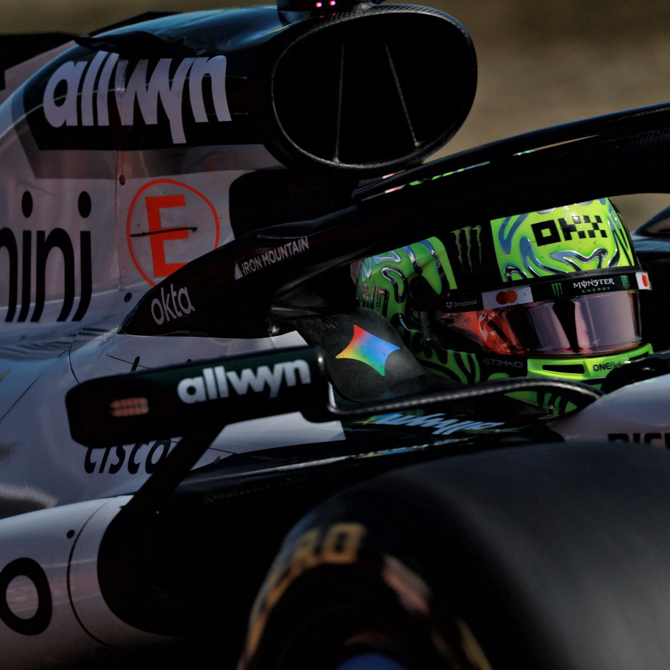 Norris at SIlverstone
