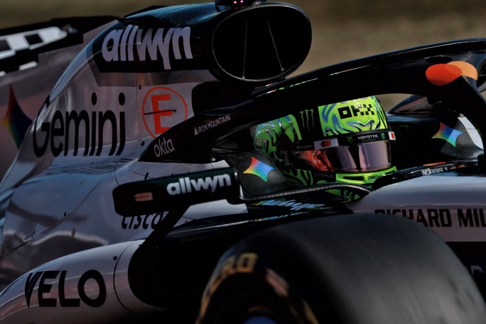Norris at SIlverstone
