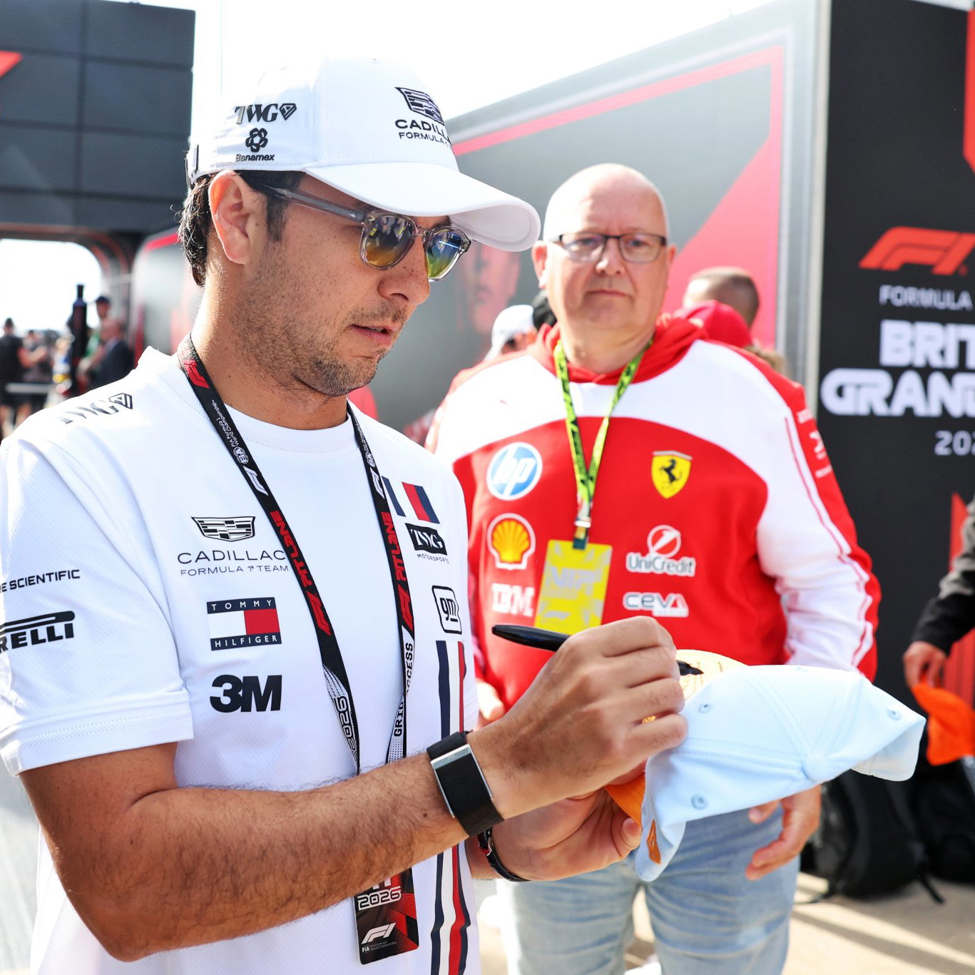 Perez at Silverstone