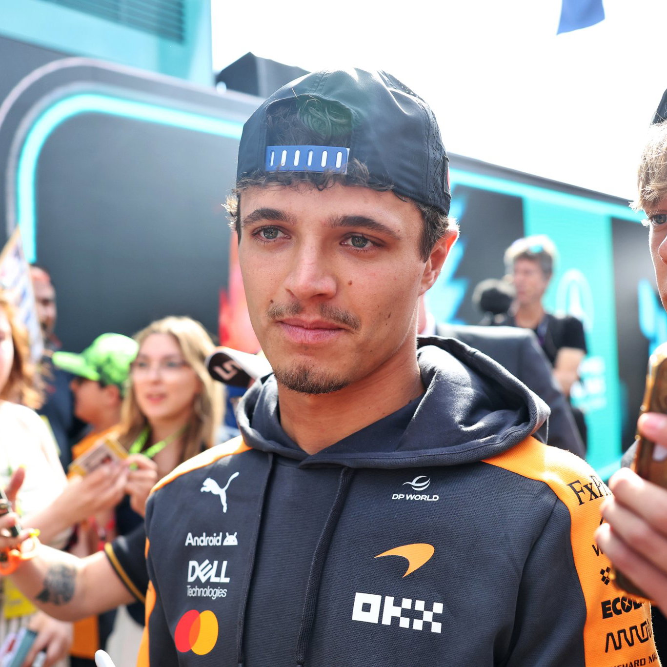 Lando Norris at the British Grand Prix