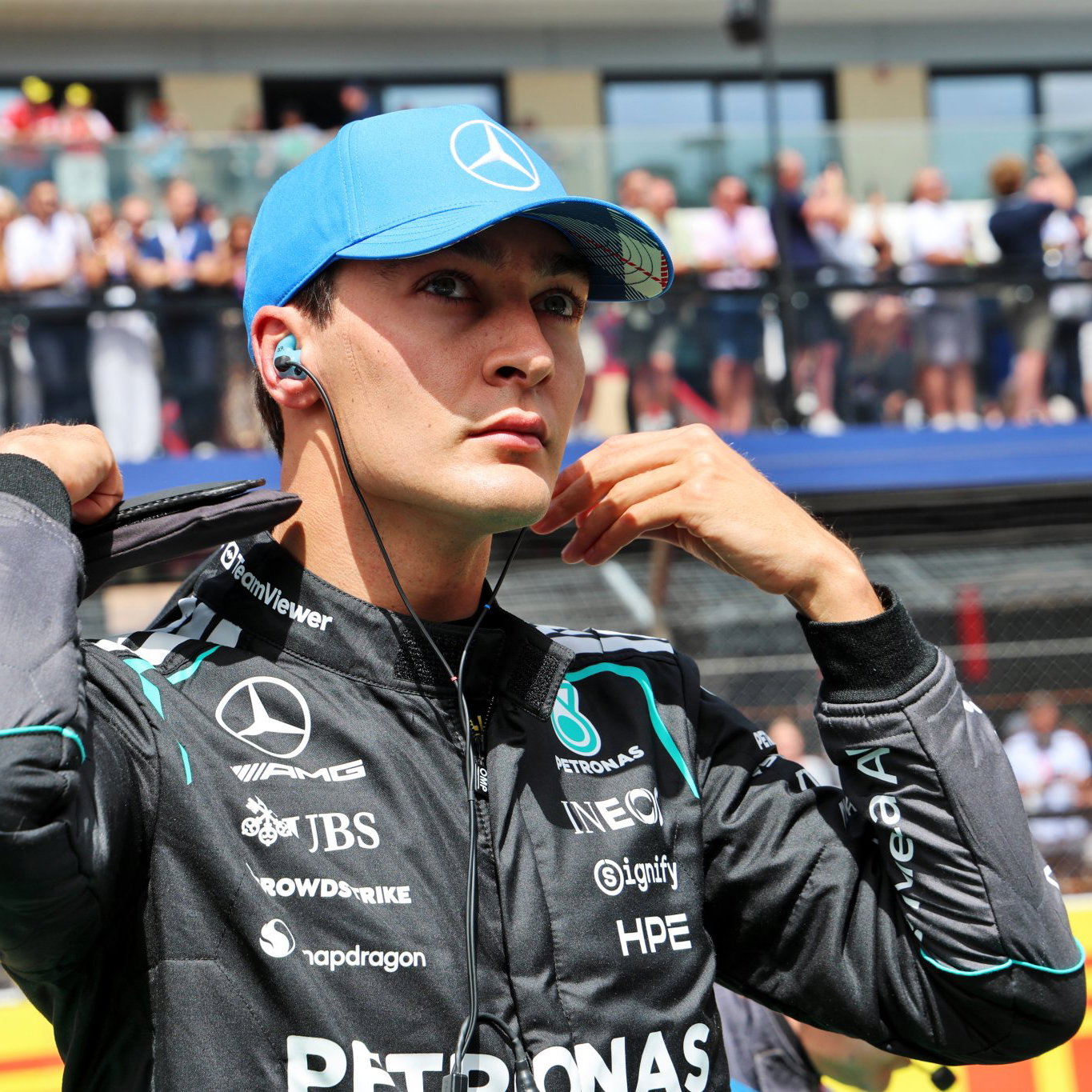 Russell has had a big top speed deficit at Silverstone and Spa