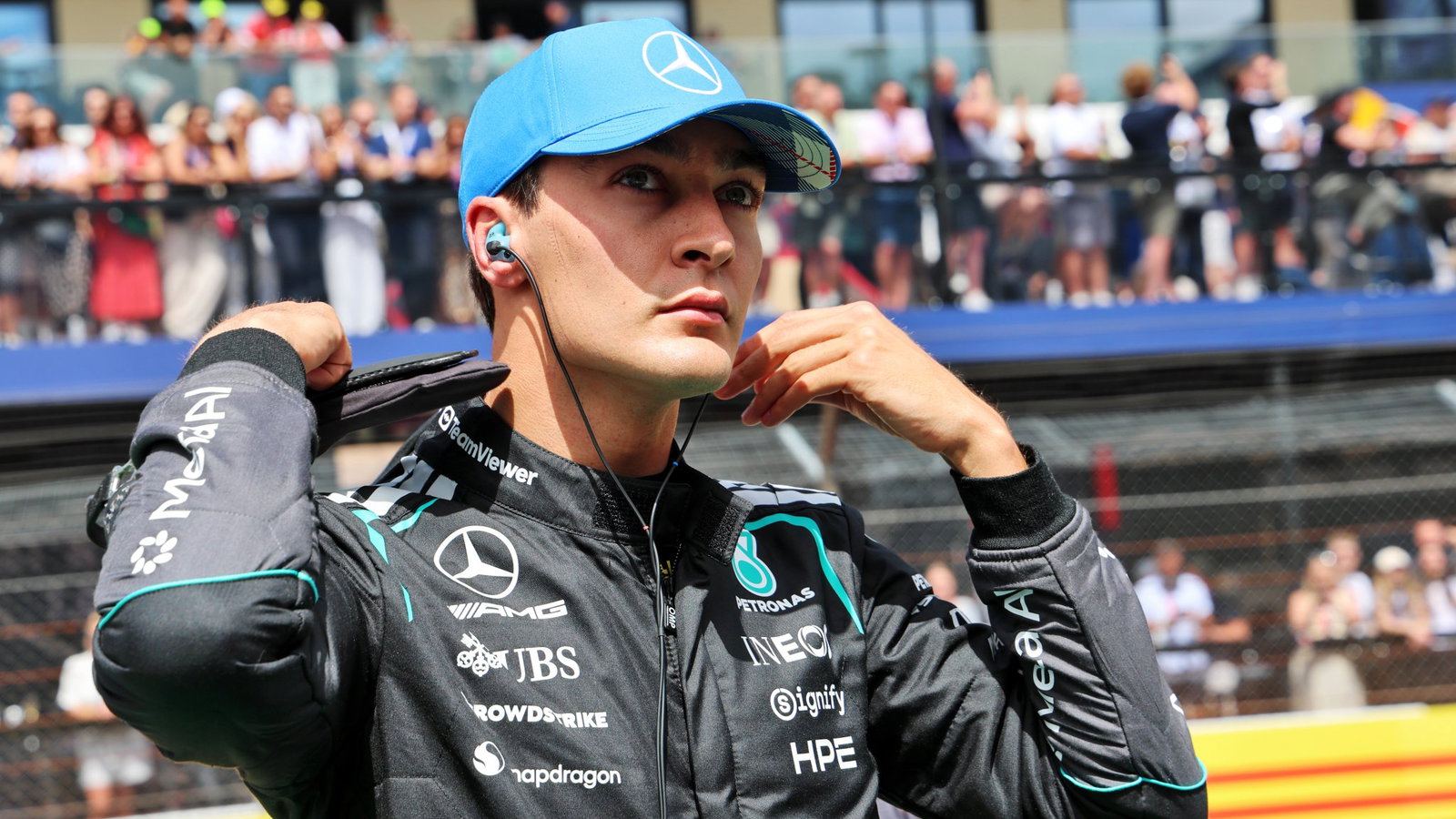Russell has had a big top speed deficit at Silverstone and Spa