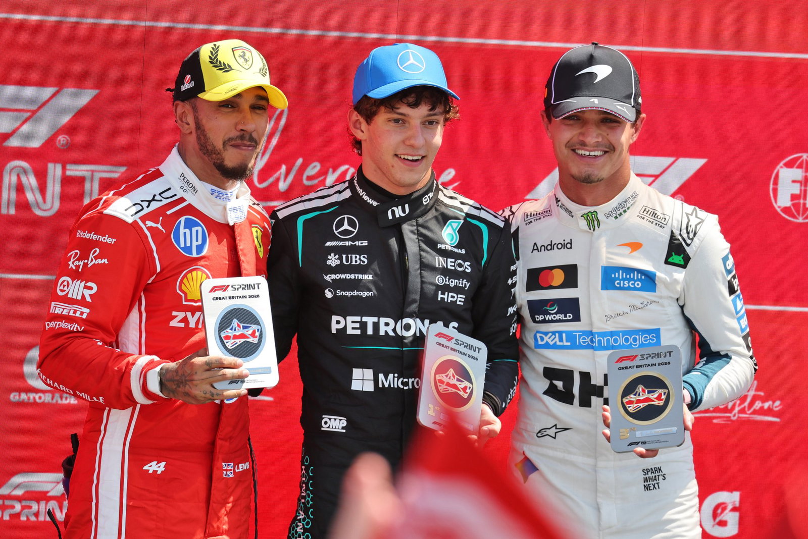 Lando Norris at the British Grand Prix