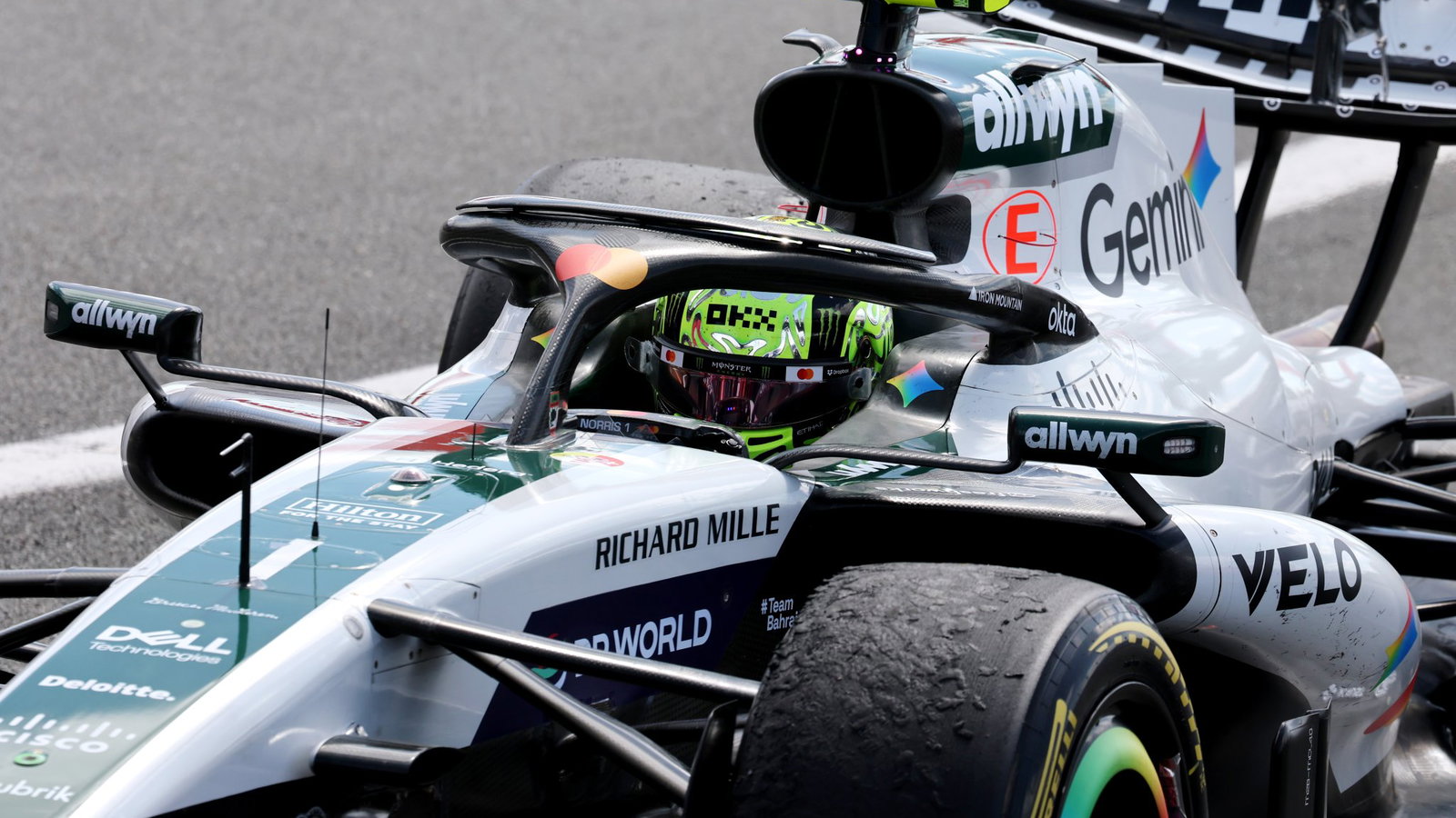 Norris finished fourth at Silverstone