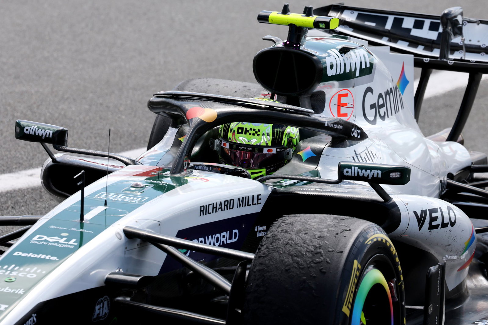 Norris finished fourth at Silverstone