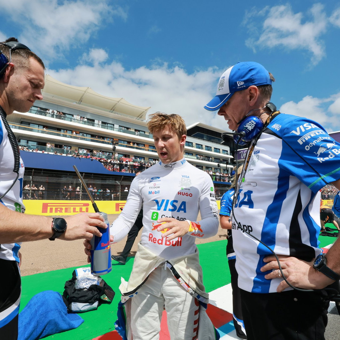 Lawson at Silverstone