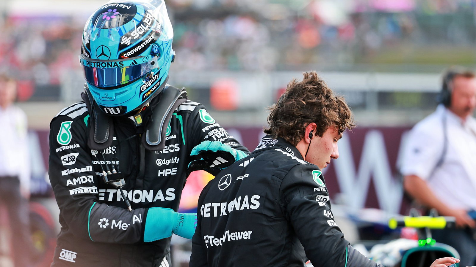 Russell has struggled against Antonelli at Silverstone