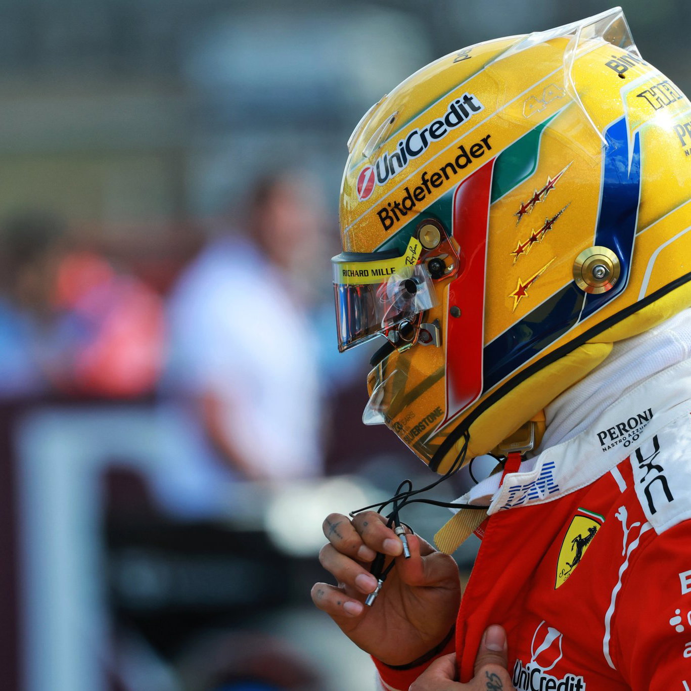 Hamilton at Silverstone