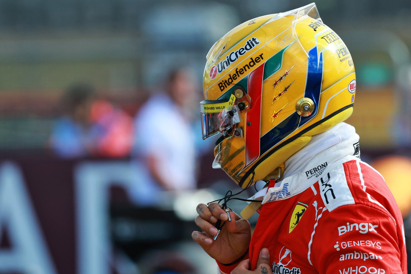 Hamilton at Silverstone
