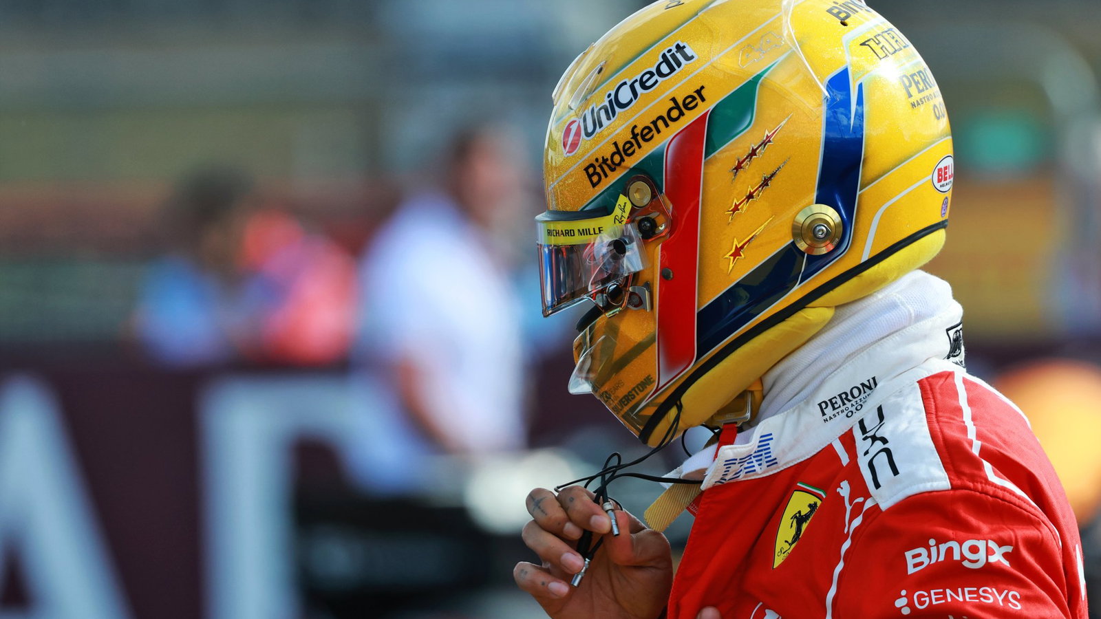 Hamilton at Silverstone