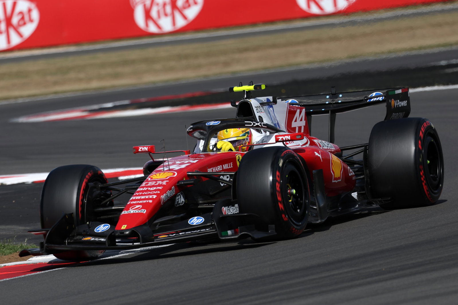 Hamilton at Silverstone
