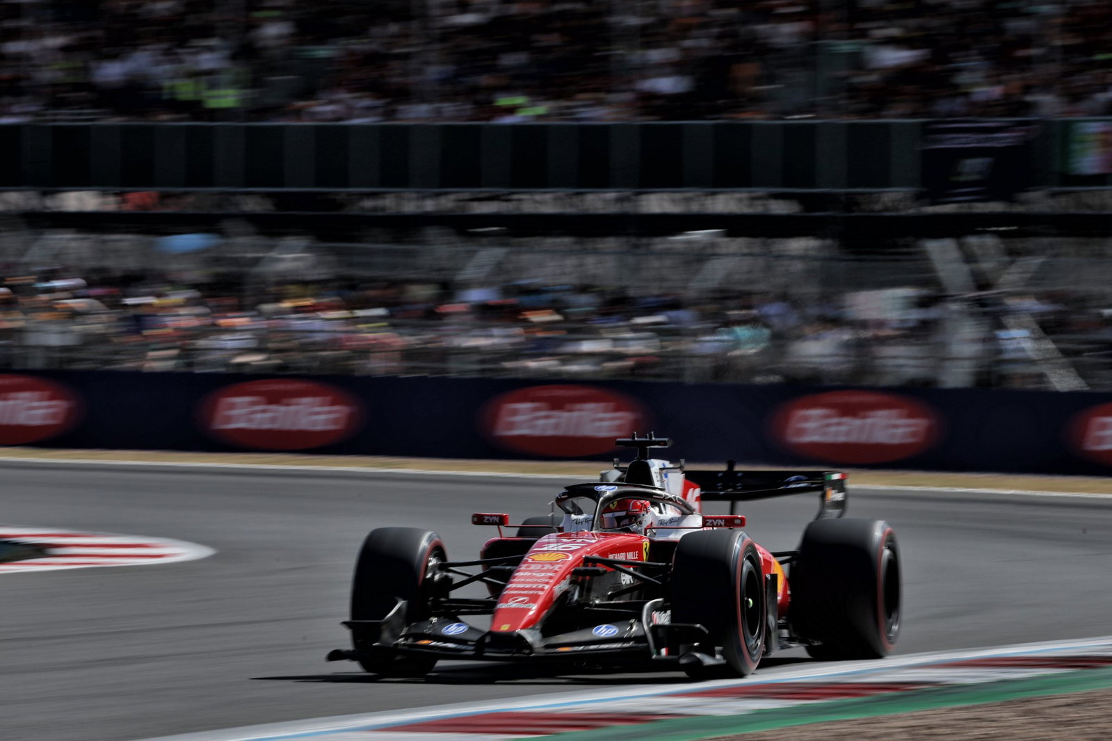 A set-up change proved key for Leclerc's weekend