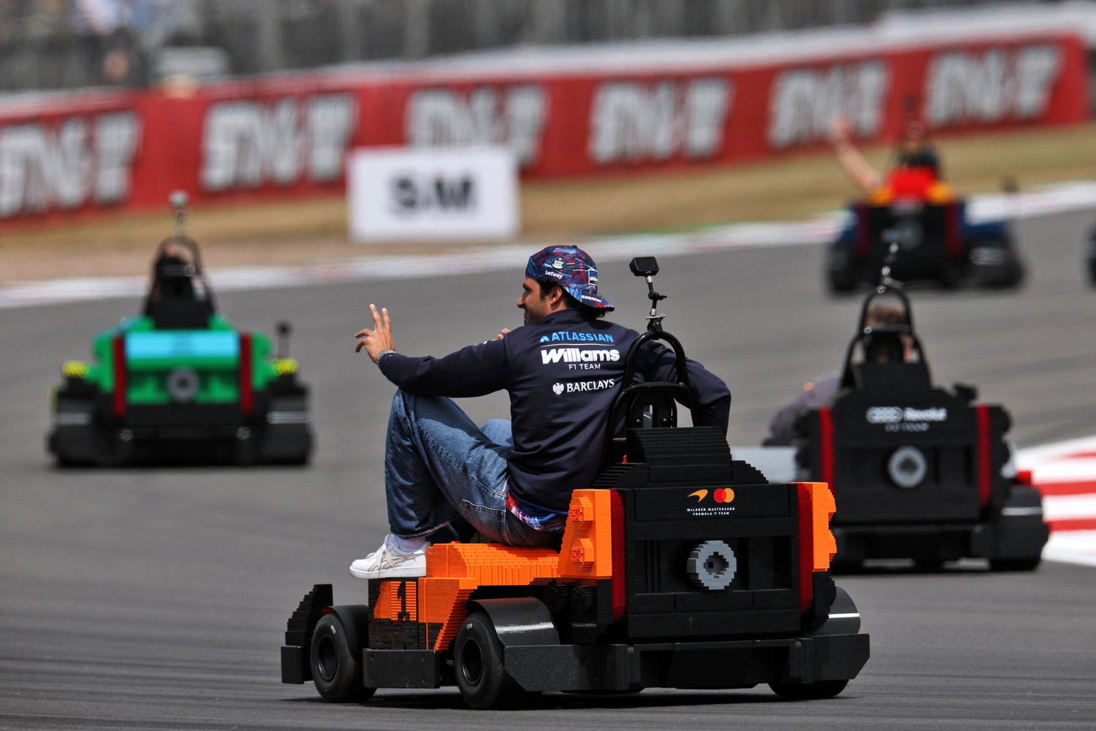 Carlos Sainz and Lando Norris