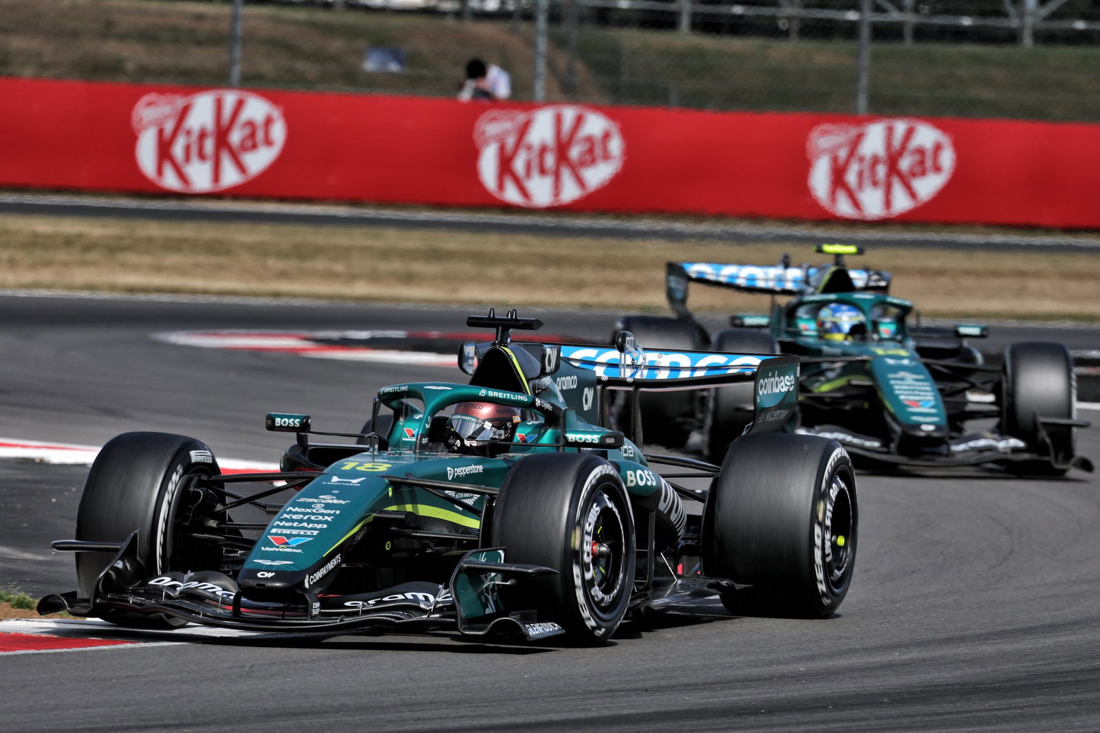 It was another torrid race for Aston Martin
