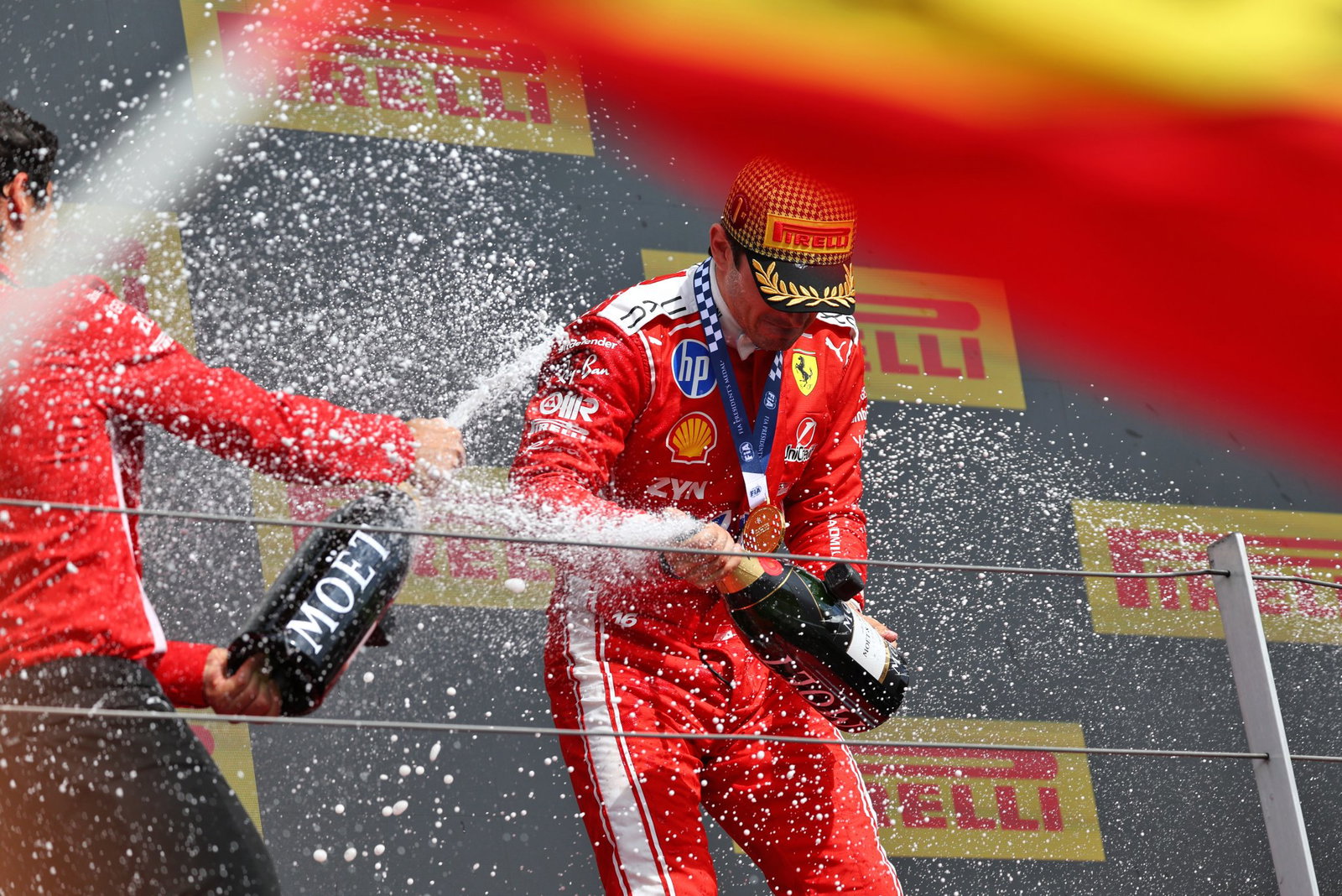 Leclerc took Ferrari's second win of the year at Silverstone