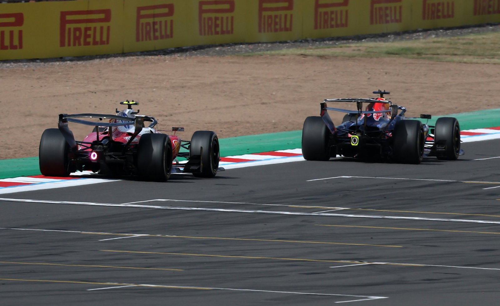 Ferrari and Red Bull's rear wings are under scrutiny