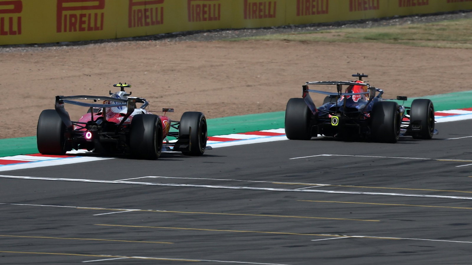 Ferrari and Red Bull's rear wings are under scrutiny