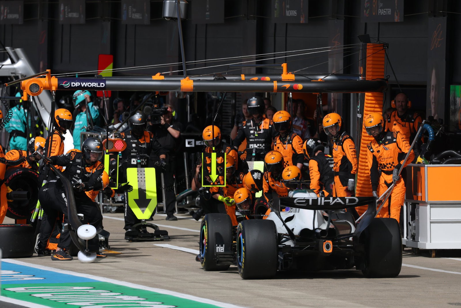 Piastri was forced to stop early at Silverstone