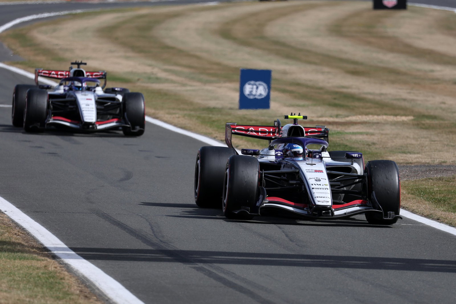 Cadillac also ran a one-off livery at the British Grand Prix