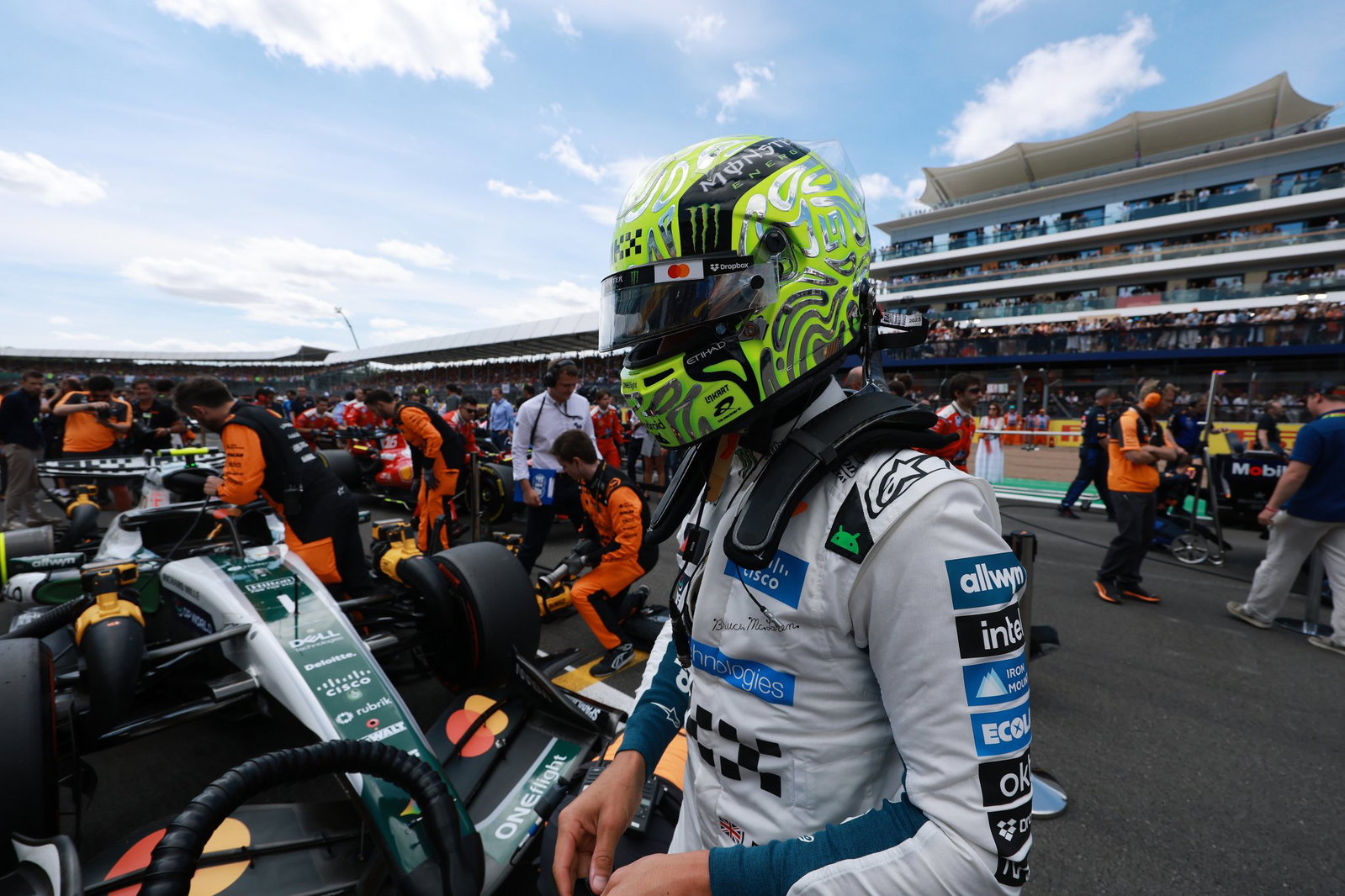It was a tough home race for Norris and McLaren