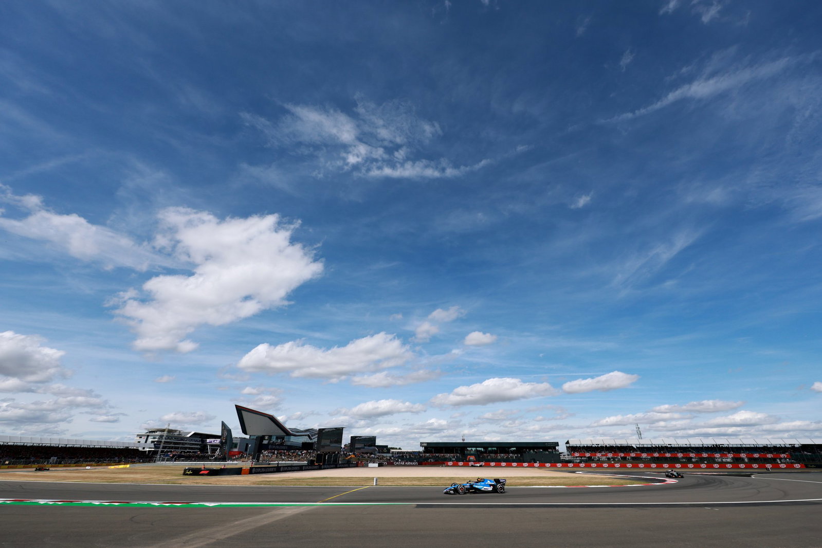 Silverstone's pit lane layout played a role