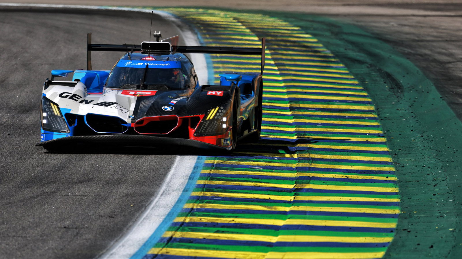 The No.15 BMW claimed its first win of 2026 in Brazil