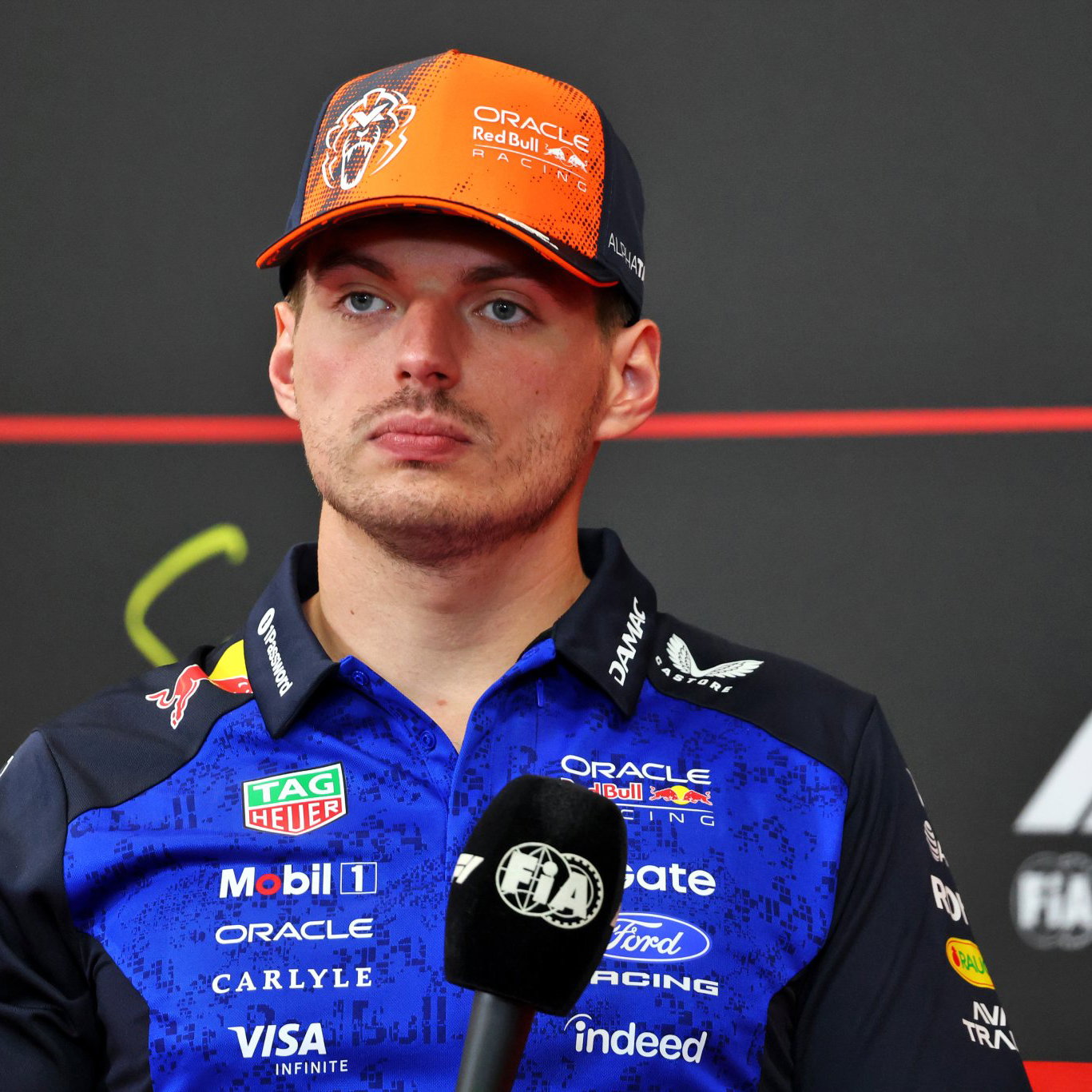 Verstappen was tight-lipped about his F1 future