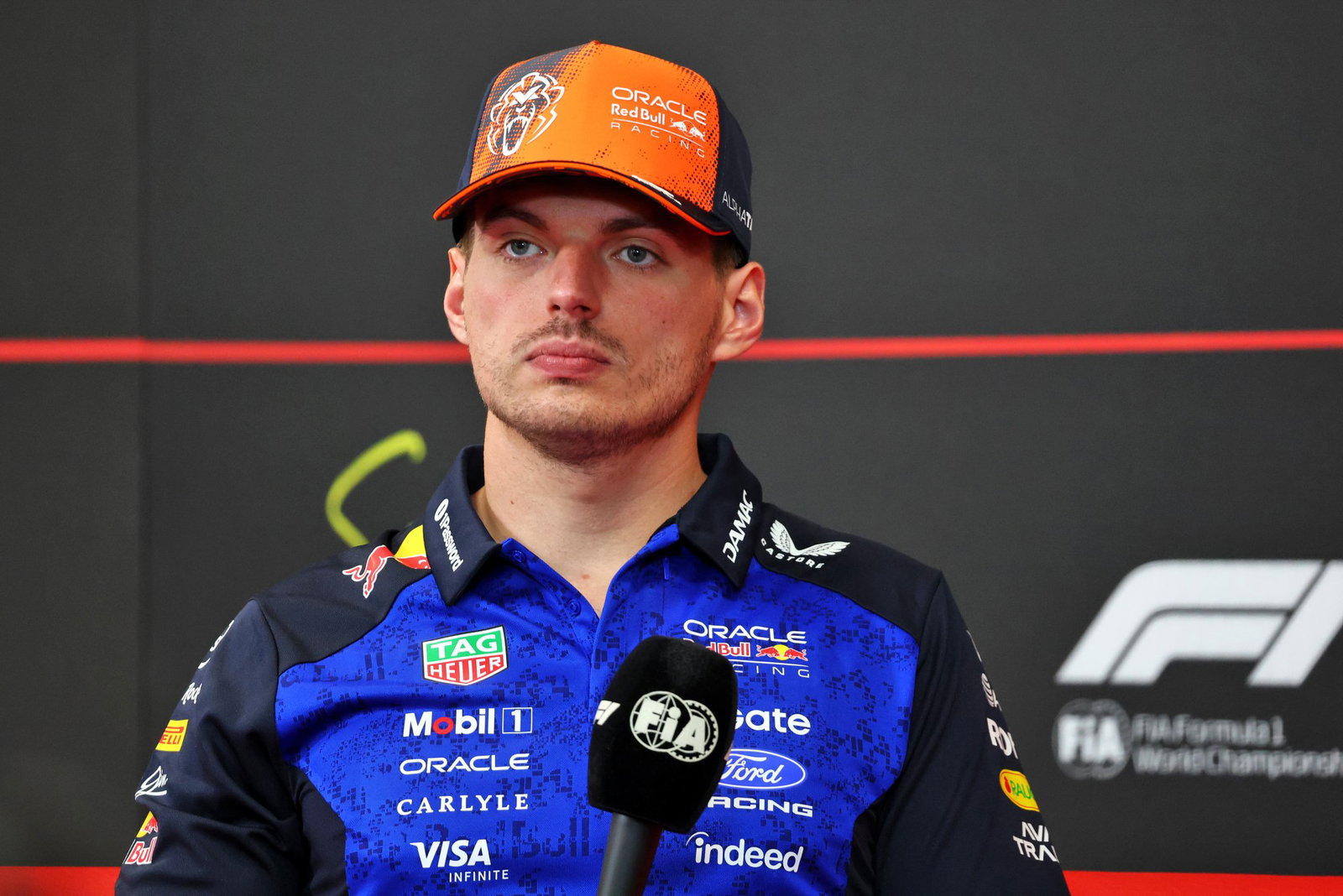 Verstappen was tight-lipped about his F1 future