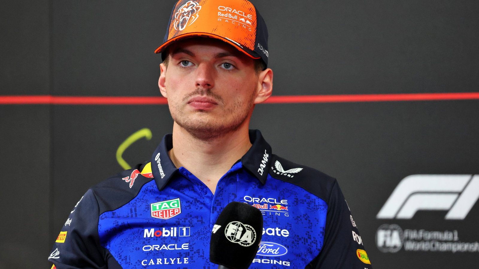 Verstappen was tight-lipped about his F1 future