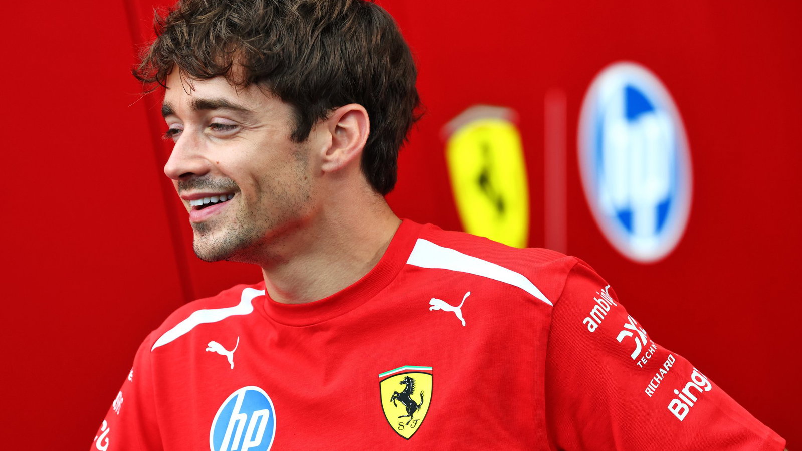Leclerc at Spa